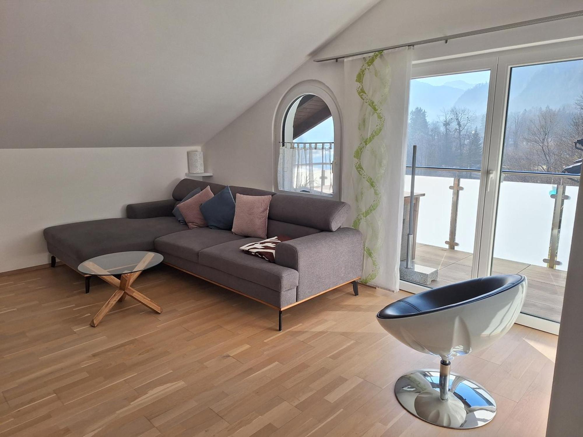Moderne, Ferienwohnung Mit Seeblick, Near Hallstatt Bad Goisern Luaran gambar