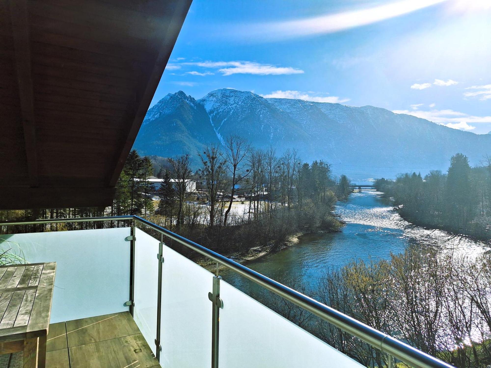 Moderne, Ferienwohnung Mit Seeblick, Near Hallstatt Bad Goisern Luaran gambar